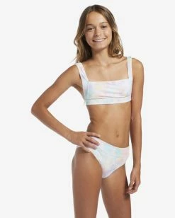 Cheapest 🤩 Billabong Girl's 4-16 Time For Tie Dye Tank Two-Piece Swim Set MULTI ❤️ -Girls Sales Store abgx200277 billabongw mul sd1 1