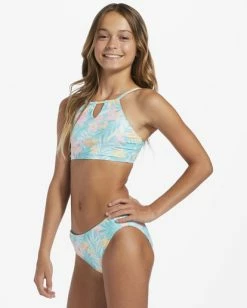 New ๐ Billabong Girl's 4-16 Mermaid Feels High Neck Two-Piece Swim Set LIGHT LAGOON ๐ 16 New ๐ Billabong Girl's 4-16 Mermaid Feels High Neck Two-Piece Swim Set LIGHT LAGOON ๐ -Girls Sales Store abgx200280 billabongw ggf0 sd1 1