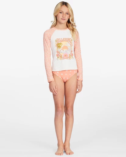 Wholesale β Billabong π§ Girls' Fallin For Her Long Sleeve Rashguard π Bikini Set MULTI β 6 Wholesale β Billabong π§ Girls' Fallin For Her Long Sleeve Rashguard π Bikini Set MULTI β - Image 4