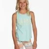 Best Sale 💯 Billabong 👧 Girls' Nice And Cool Tank Top MINT CHIP ⭐ -Girls Sales Store abgzt00266 billabongw gdc0 frt1