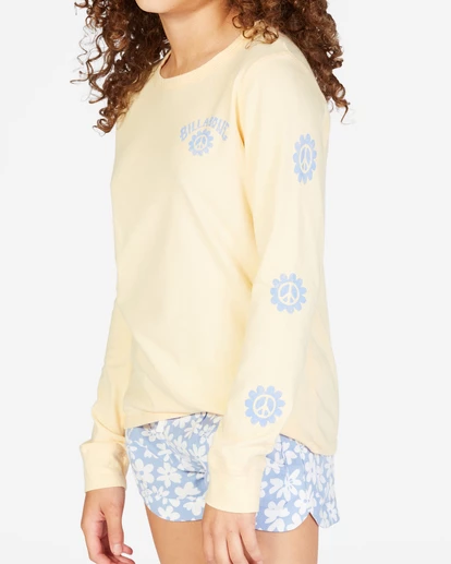 Hot Sale π€© Billabong Peace Be The Journey Long Sleeve T-Shirt BUTTERMILK π€© 9 Hot Sale π€© Billabong Peace Be The Journey Long Sleeve T-Shirt BUTTERMILK π€© - Image 8