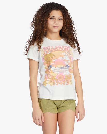 Best Pirce โจ Billabong ๐ง Girls' Sunshine Soul Graphic Boyfriend T-Shirt SALT CRYSTAL โจ 8 Best Pirce โจ Billabong ๐ง Girls' Sunshine Soul Graphic Boyfriend T-Shirt SALT CRYSTAL โจ - Image 6