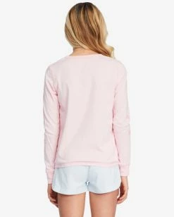 Coupon 😀 Billabong 👧 Girls' Sweet And Tart Long Sleeve Graphic Boyfriend T-Shirt BLOSSOM 🥰 -Girls Sales Store abgzt00339 billabongw mdm0 bck1 1