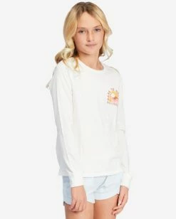 Brand new π― Billabong π§ Girls' Dare To Dream Long Sleeve Graphic Boyfriend T-Shirt SALT CRYSTAL π 15 Brand new π― Billabong π§ Girls' Dare To Dream Long Sleeve Graphic Boyfriend T-Shirt SALT CRYSTAL π -Girls Sales Store abgzt00340 billabongw scs sd1 1