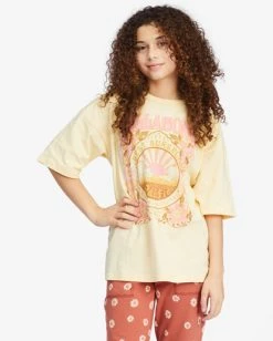 Best Sale βοΈ Billabong π§ Girls' Best Sunshine Graphic Boyfriend T-Shirt BUTTERMILK π 14 Best Sale βοΈ Billabong π§ Girls' Best Sunshine Graphic Boyfriend T-Shirt BUTTERMILK π -Girls Sales Store abgzt00346 billabongw yej0 frt1 1