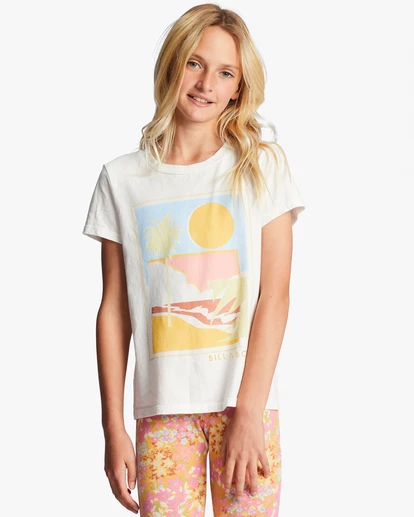 Wholesale π Billabong Girl's 4-16 California Trip Oversized T-Shirt SALT CRYSTAL π 6 Wholesale π Billabong Girl's 4-16 California Trip Oversized T-Shirt SALT CRYSTAL π - Image 4