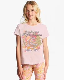 Brand new 😉 Billabong Girl's 4-16 Sunbeam And Day Dream Oversized T-Shirt SOFT PINK 🤩