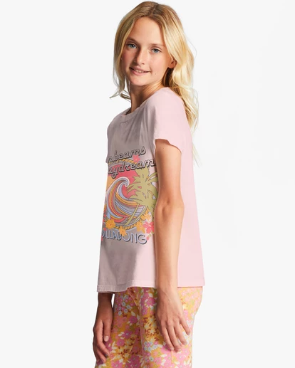 Brand new π Billabong Girl's 4-16 Sunbeam And Day Dream Oversized T-Shirt SOFT PINK π€© 7 Brand new π Billabong Girl's 4-16 Sunbeam And Day Dream Oversized T-Shirt SOFT PINK π€© - Image 5