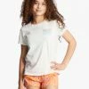 Flash Sale ❤️ Billabong Girl's 4-16 Enjoy The View Oversized T-Shirt SALT CRYSTAL 🎉 -Girls Sales Store abgzt00360 billabongw scs frt1