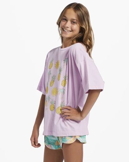 Cheapest β Billabong Girl's 4-16 Pineapple Party Oversized T-Shirt LIGHT LILAC π₯ 7 Cheapest β Billabong Girl's 4-16 Pineapple Party Oversized T-Shirt LIGHT LILAC π₯ - Image 5