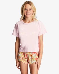 Wholesale 😍 Billabong Girl's 4-16 Spread Kindness T-Shirt SOFT PINK 🔥