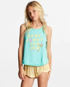Discount π Billabong Girl's 4-16 Here Comes The Sun Tank Top LIGHT LAGOON π 11 Discount π Billabong Girl's 4-16 Here Comes The Sun Tank Top LIGHT LAGOON π -Girls Sales Store abgzt00370 billabongw ggf0 frt1 1