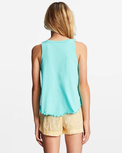 Discount π Billabong Girl's 4-16 Here Comes The Sun Tank Top LIGHT LAGOON π 7 Discount π Billabong Girl's 4-16 Here Comes The Sun Tank Top LIGHT LAGOON π - Image 5