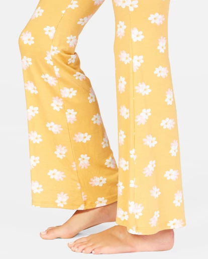 Discount π Billabong Tell Me Elastic Waist Flared Pants MARIGOLD π 10 Discount π Billabong Tell Me Elastic Waist Flared Pants MARIGOLD π - Image 8