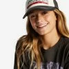Promo 💯 Billabong 👧 Girls' Pitstop Jr Trucker Hat BAYOU BLUE ⭐ -Girls Sales Store gahthpit billabongw crc frt1